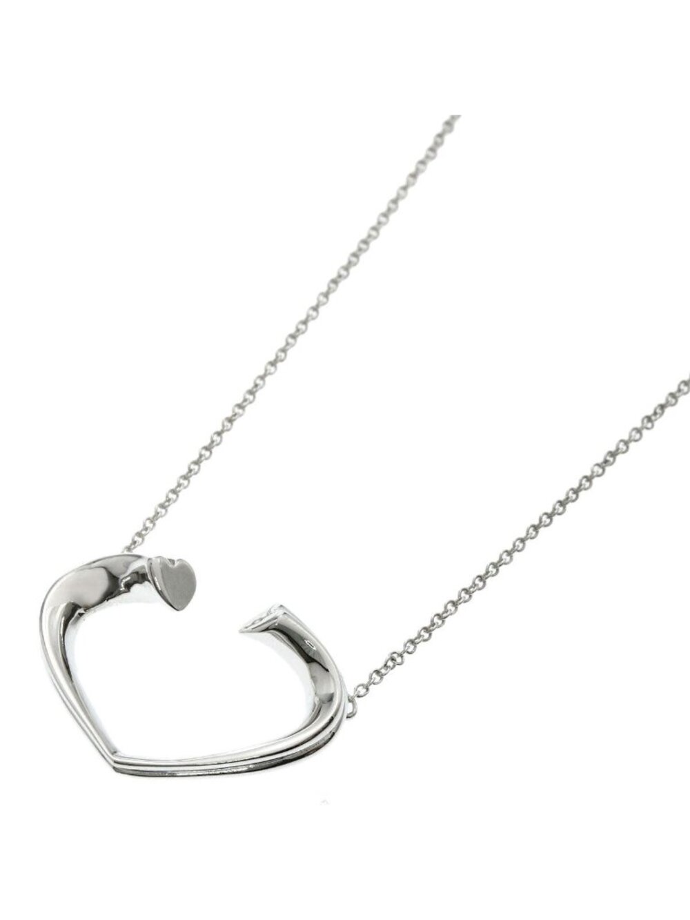 Tiffany & Co Tenderness Heart Necklace Silver